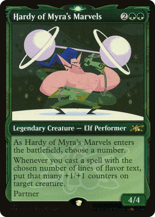 Hardy of Myra's Marvels (Showcase) (Galaxy Foil) (503) [Unfinity] foil - Deck Out Gaming