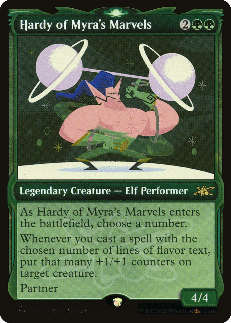 Hardy of Myra's Marvels (Showcase) (Galaxy Foil) (503) [Unfinity] foil - Deck Out Gaming