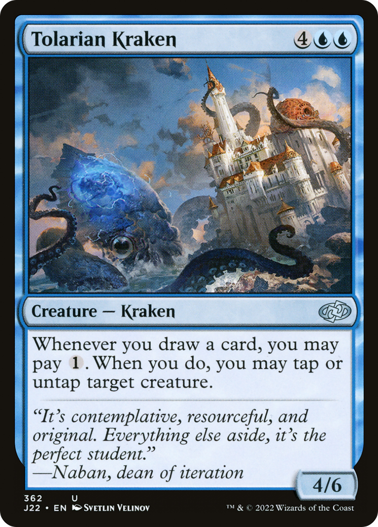 Tolarian Kraken (362) [Jumpstart 2022] - Deck Out Gaming