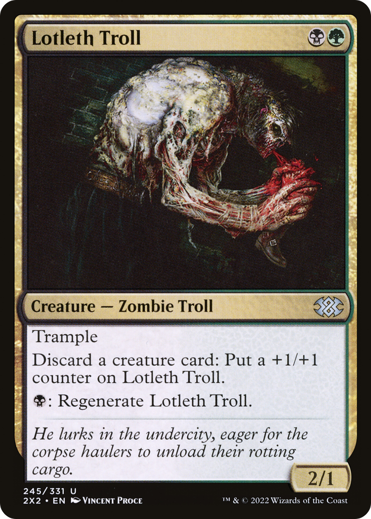 Lotleth Troll (245) [Double Masters 2022] - Deck Out Gaming