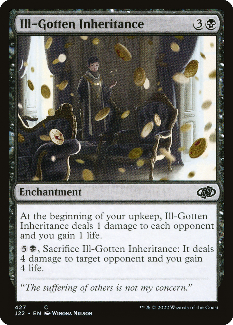 Ill-Gotten Inheritance (427) [Jumpstart 2022] - Deck Out Gaming