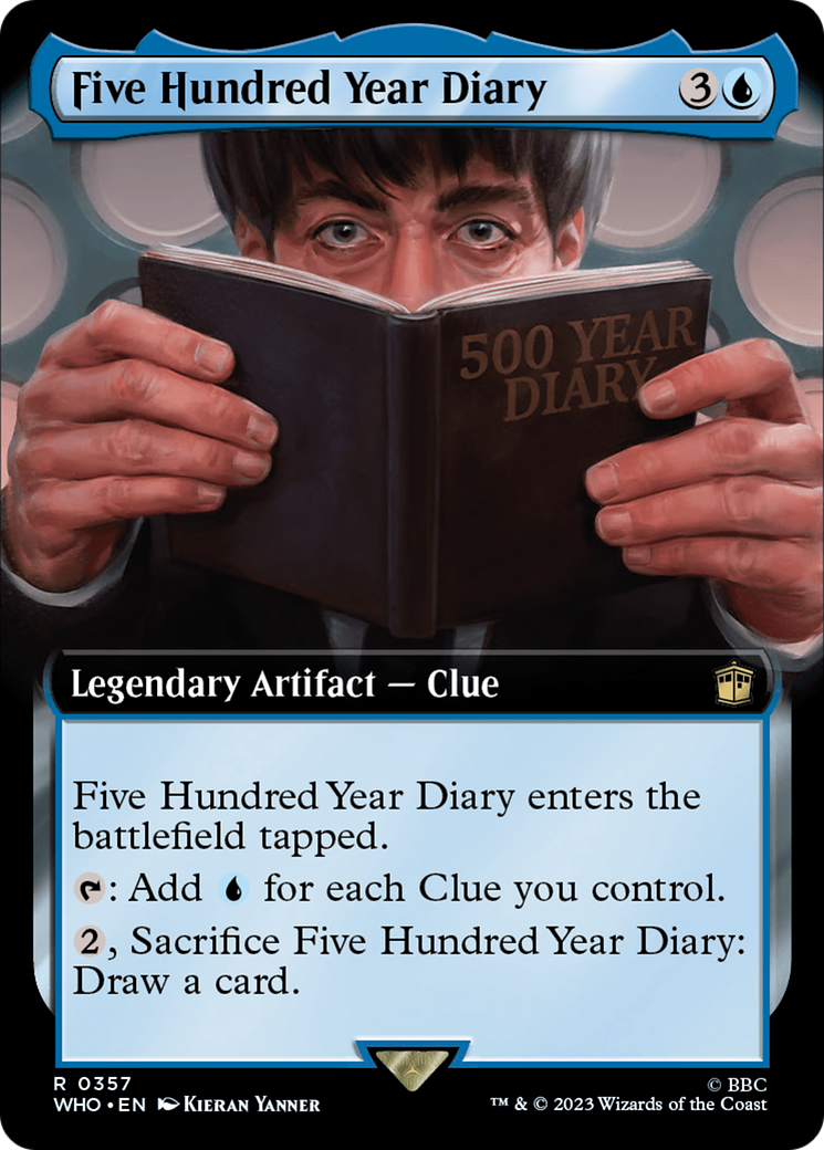 Five Hundred Year Diary (Extended Art) (357) [Doctor Who] - Deck Out Gaming
