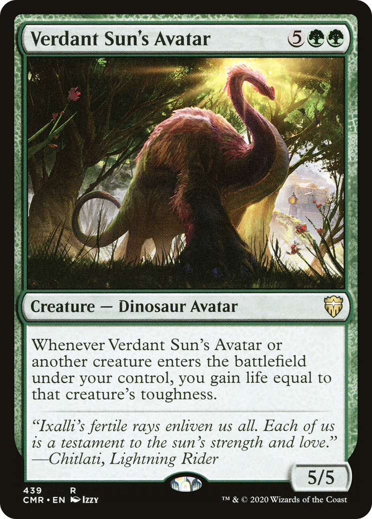 Verdant Sun's Avatar (439) [Commander Legends] - Deck Out Gaming