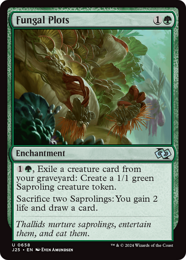 Fungal Plots (658) [Foundations Jumpstart] - Deck Out Gaming