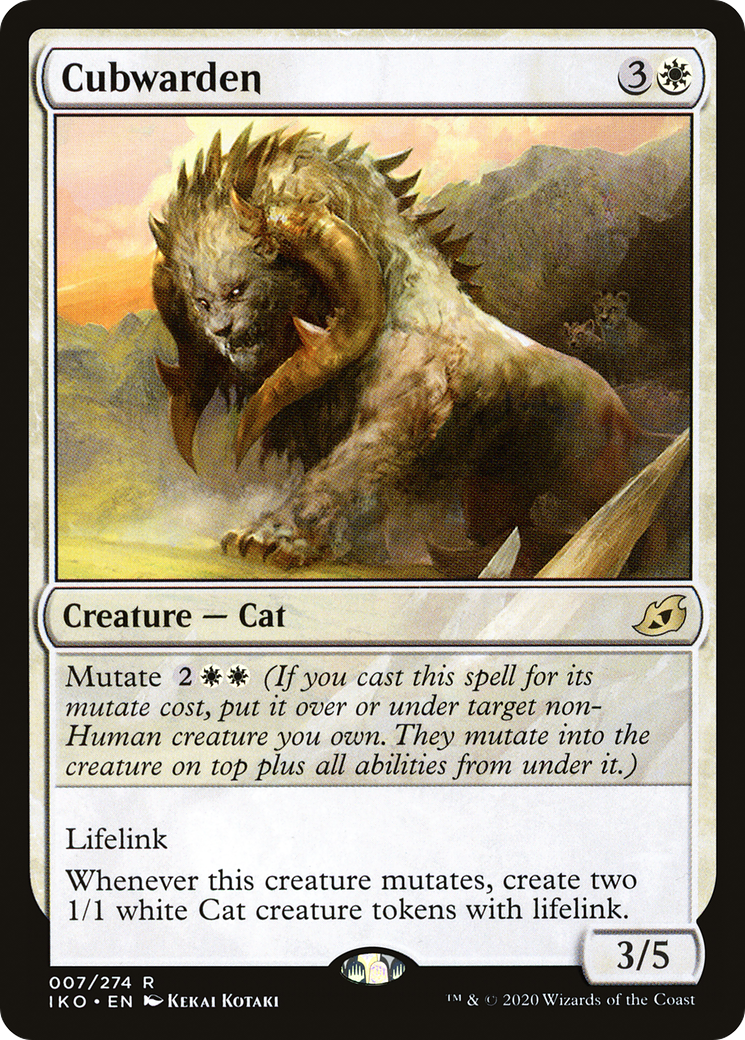 Cubwarden (7) [Ikoria: Lair of Behemoths] foil - Deck Out Gaming