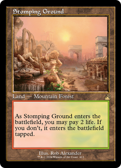 Stomping Ground (Retro Frame) (413) [Ravnica Remastered] - Deck Out Gaming