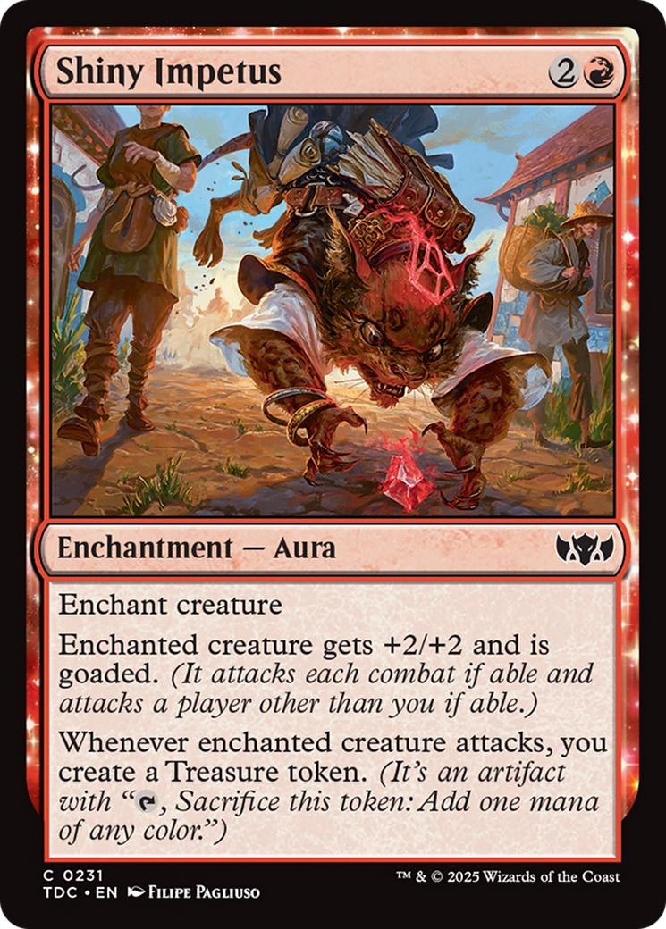 Shiny Impetus (231) [Commander: Tarkir: Dragonstorm] - Deck Out Gaming