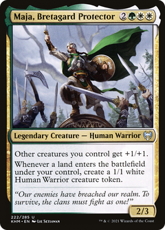 Maja, Bretagard Protector (222) [Kaldheim] - Deck Out Gaming