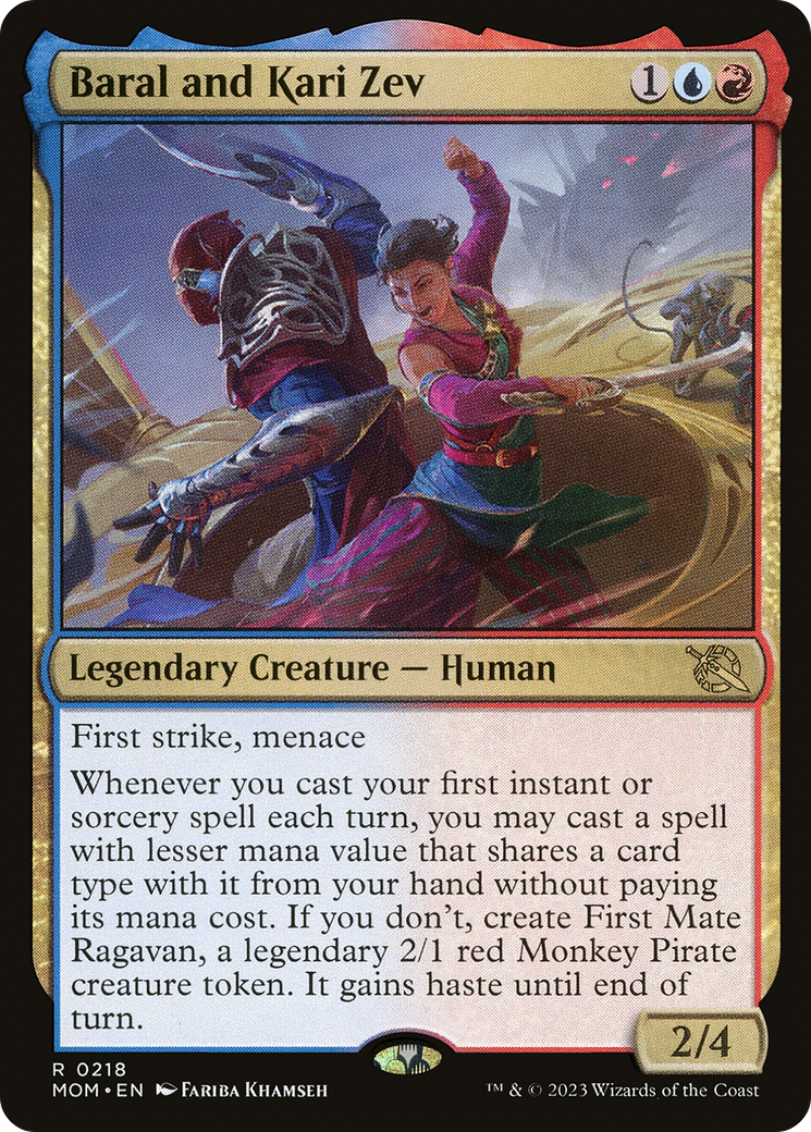 Baral and Kari Zev (218) [March of the Machine] - Deck Out Gaming
