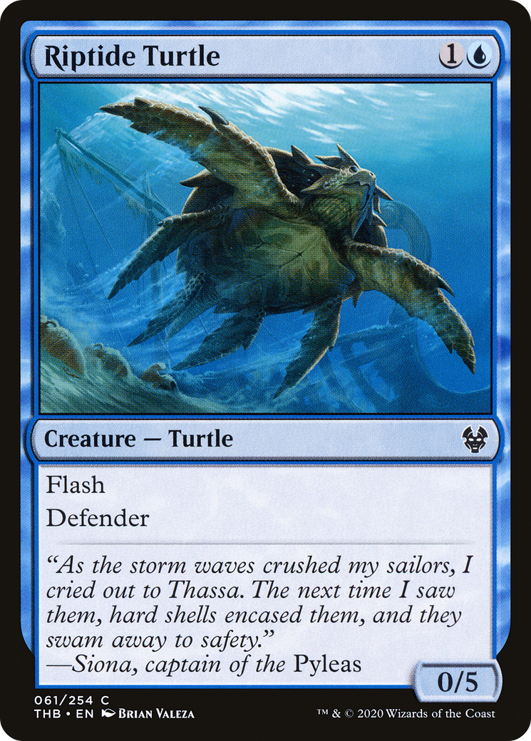Riptide Turtle (61) [Theros Beyond Death] - Deck Out Gaming