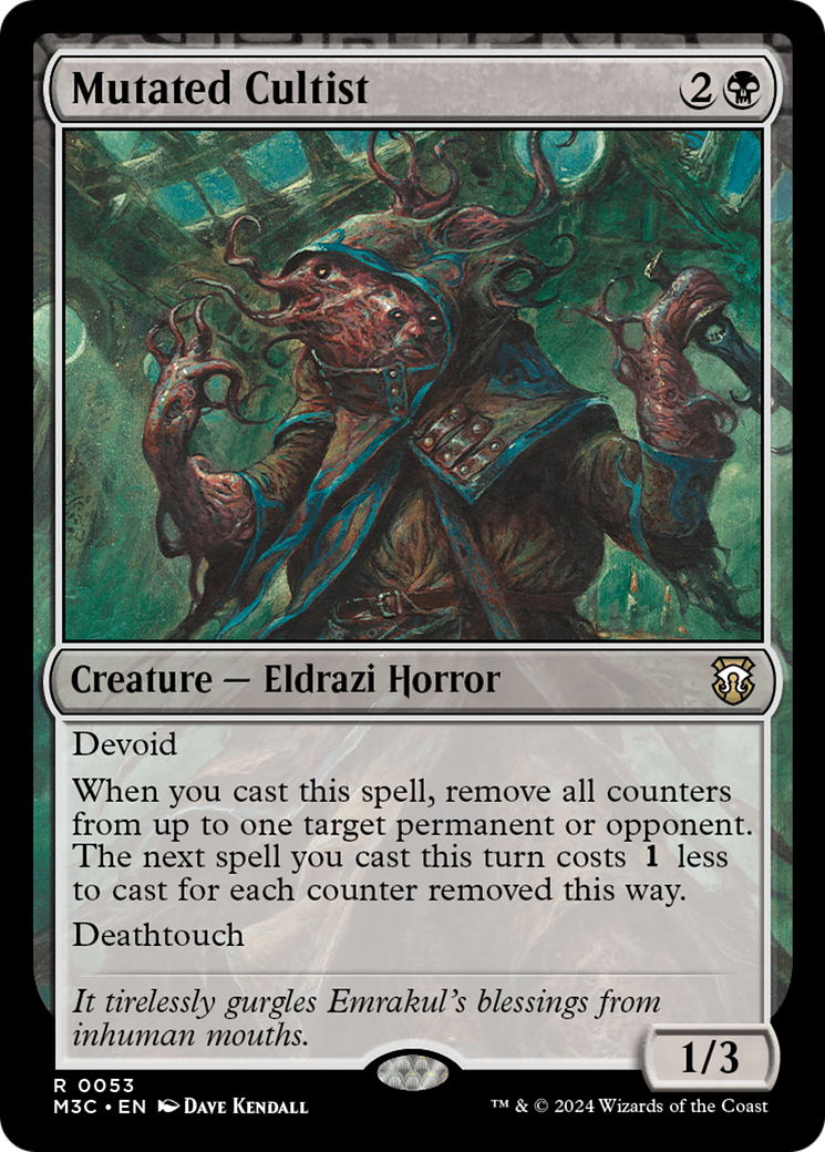 Mutated Cultist (53) [Modern Horizons 3 Commander] - Deck Out Gaming