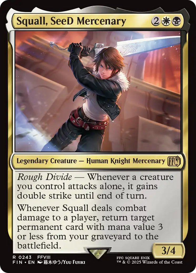 Squall, SeeD Mercenary (243) [FINAL FANTASY] - Deck Out Gaming