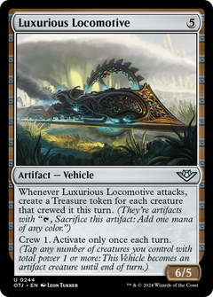 Luxurious Locomotive (244) [Outlaws of Thunder Junction] foil - Deck Out Gaming