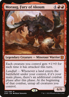 Moraug, Fury of Akoum (150) [Zendikar Rising] - Deck Out Gaming