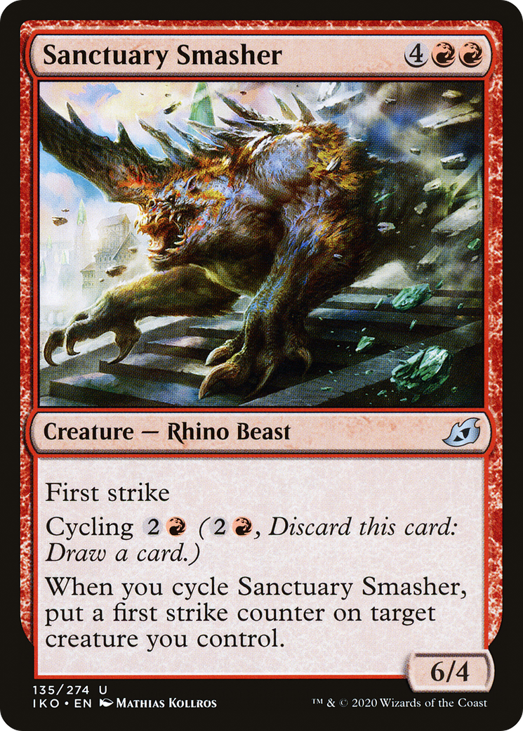 Sanctuary Smasher (135) [Ikoria: Lair of Behemoths] foil - Deck Out Gaming
