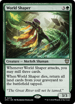 World Shaper (214) [Outlaws of Thunder Junction Commander] - Deck Out Gaming