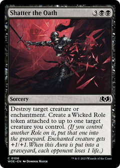 Shatter the Oath (106) [Wilds of Eldraine] foil - Deck Out Gaming