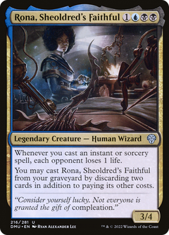 Rona, Sheoldred's Faithful (216) [Dominaria United] foil - Deck Out Gaming