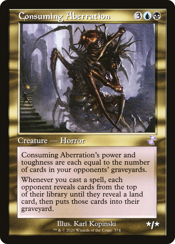Consuming Aberration (374) [Time Spiral Remastered] foil - Deck Out Gaming