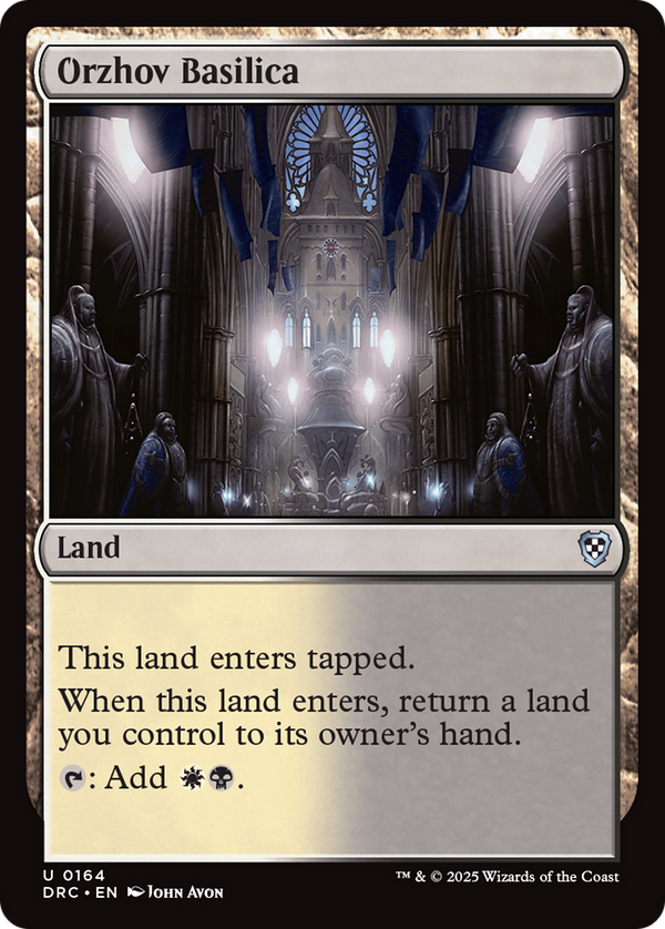 Orzhov Basilica (164) [Commander: Aetherdrift] - Deck Out Gaming