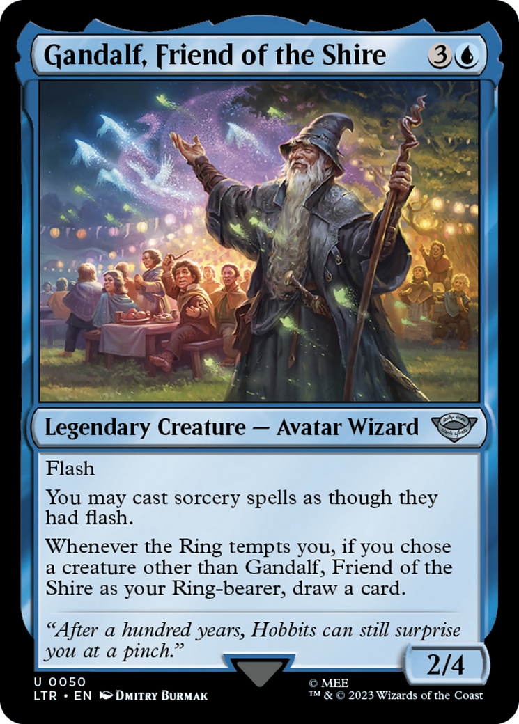 Gandalf, Friend of the Shire (50) [The Lord of the Rings: Tales of Middle-earth] - Deck Out Gaming