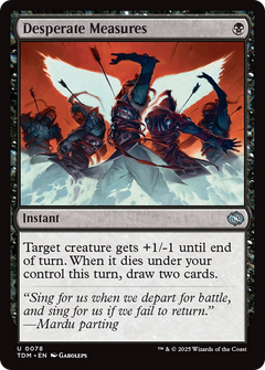 Desperate Measures (78) [Tarkir: Dragonstorm] foil - Deck Out Gaming