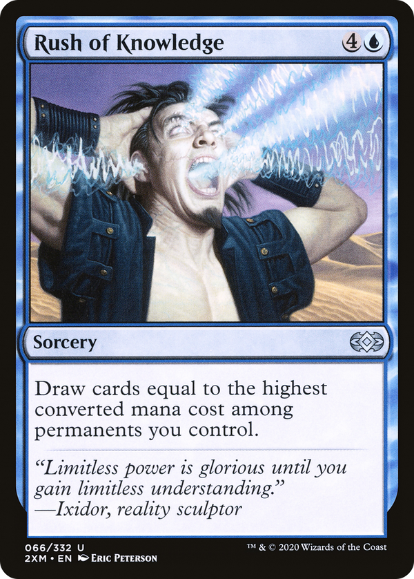 Rush of Knowledge (66) [Double Masters] - Deck Out Gaming