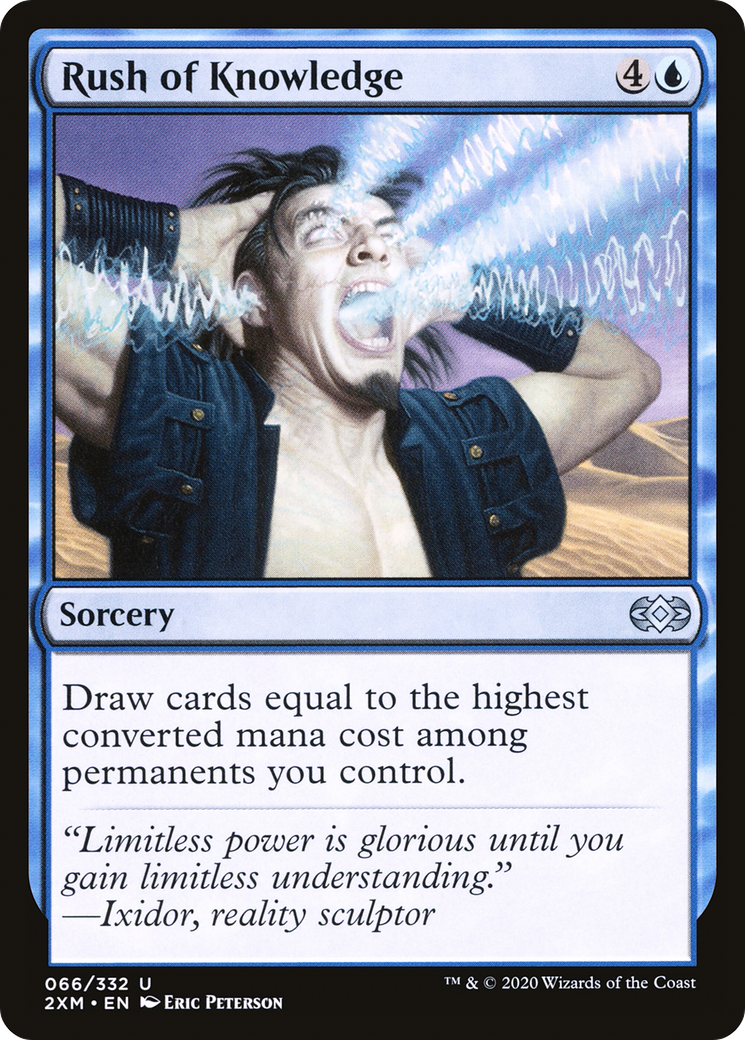 Rush of Knowledge (66) [Double Masters] - Deck Out Gaming