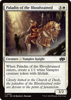 Paladin of the Bloodstained (235) [Foundations Jumpstart] - Deck Out Gaming