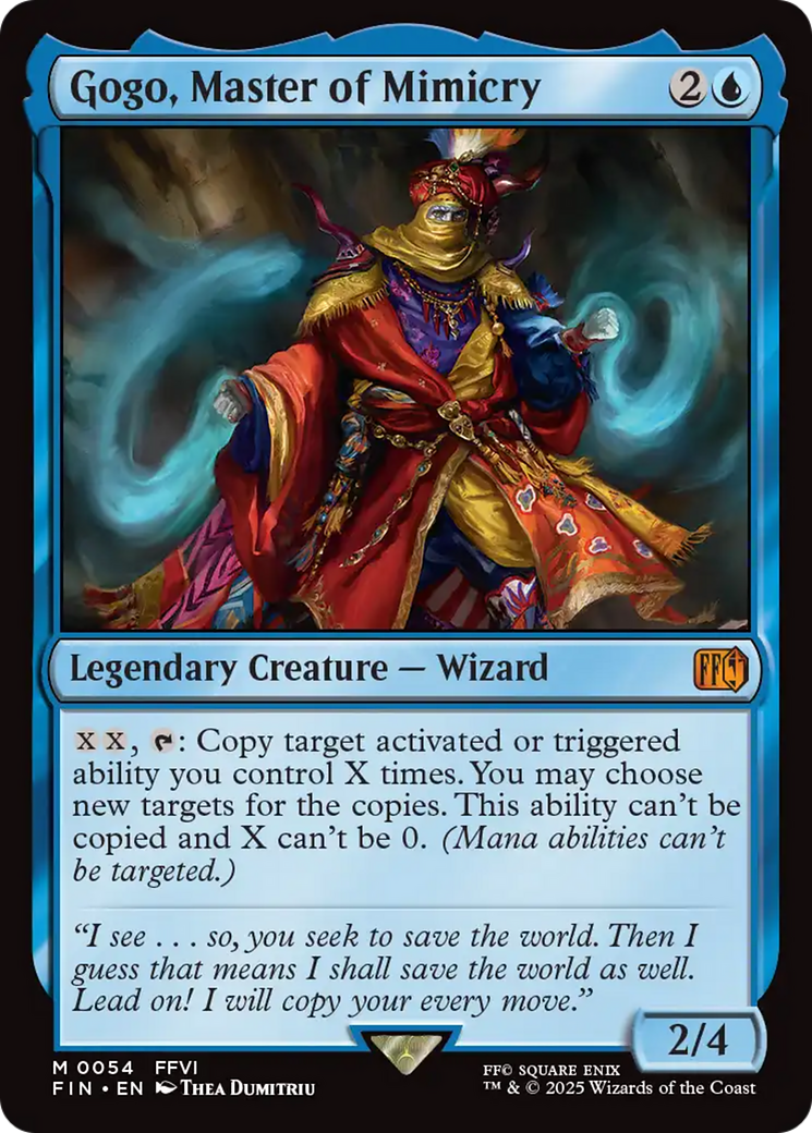 Gogo, Master of Mimicry (54) [FINAL FANTASY] foil - Deck Out Gaming