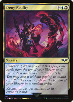 Deny Reality (Surge Foil) (223) [Warhammer 40,000 Commander] foil - Deck Out Gaming