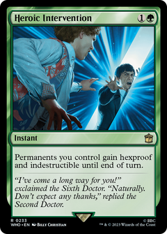 Heroic Intervention (233) [Doctor Who] - Deck Out Gaming