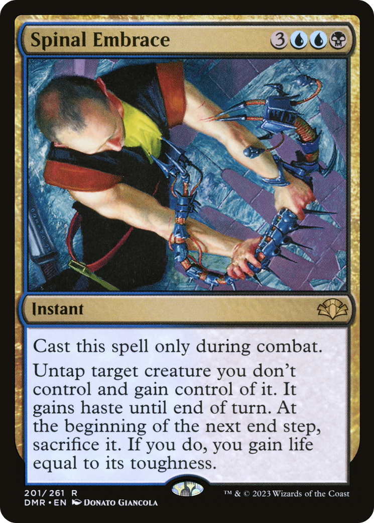 Spinal Embrace (201) [Dominaria Remastered] foil - Deck Out Gaming