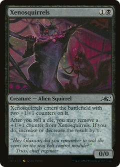 Xenosquirrels (Galaxy Foil) (382) [Unfinity] foil - Deck Out Gaming
