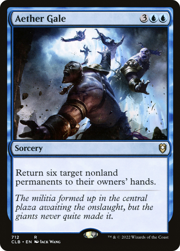 Aether Gale (712) [Commander Legends: Battle for Baldur's Gate] - Deck Out Gaming