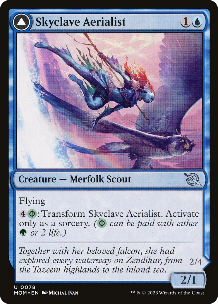 Skyclave Aerialist (78) [March of the Machine] foil - Deck Out Gaming