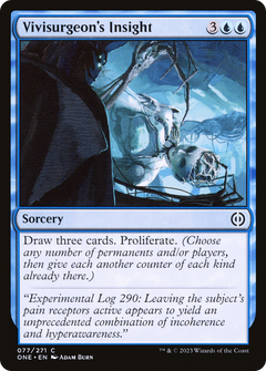 Vivisurgeon's Insight (77) [Phyrexia: All Will Be One] - Deck Out Gaming
