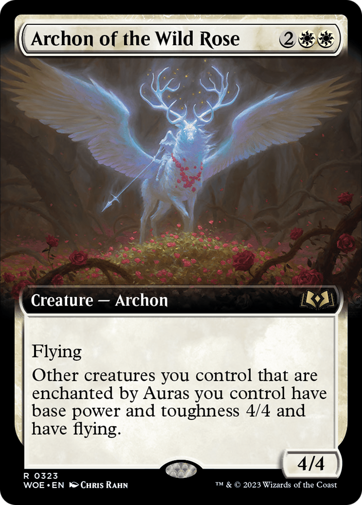 Archon of the Wild Rose (Extended Art) (323) [Wilds of Eldraine] - Deck Out Gaming
