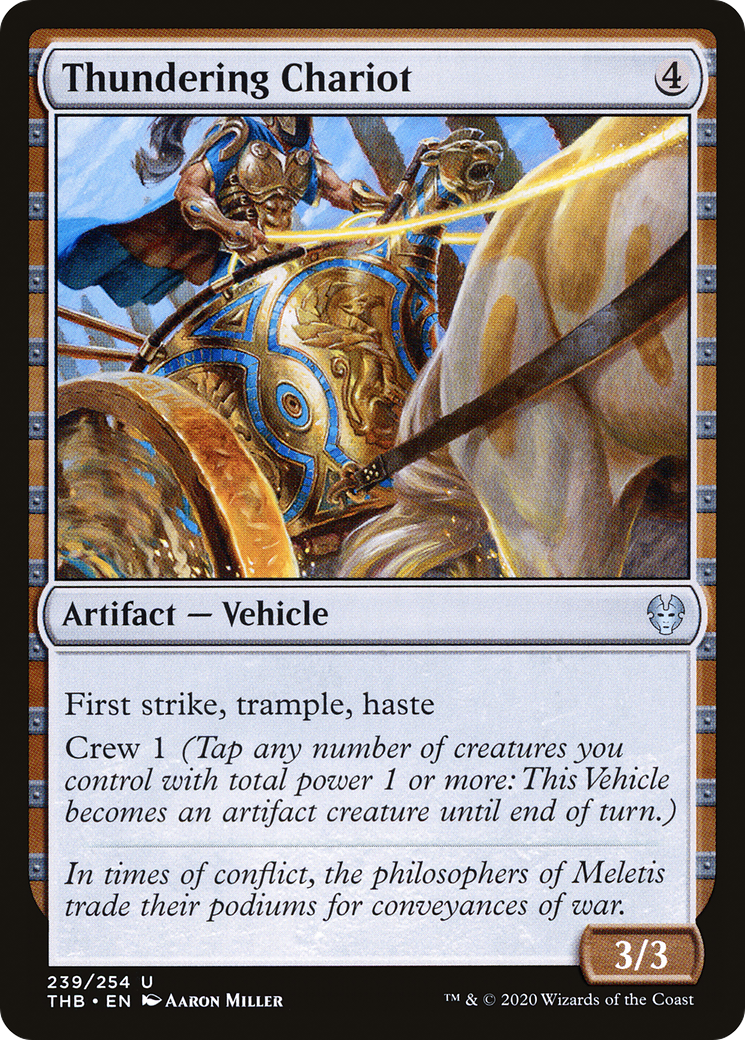 Thundering Chariot (239) [Theros Beyond Death] - Deck Out Gaming