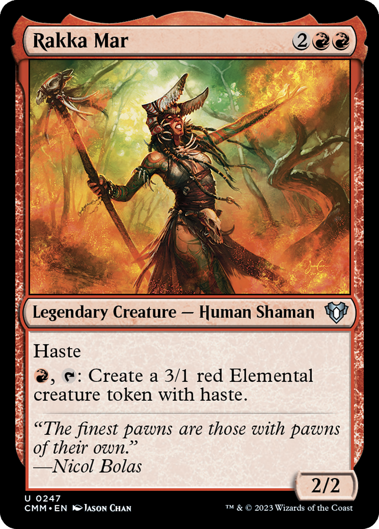 Rakka Mar (247) [Commander Masters] foil - Deck Out Gaming