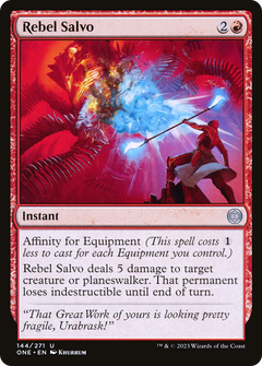 Rebel Salvo (144) [Phyrexia: All Will Be One] foil - Deck Out Gaming