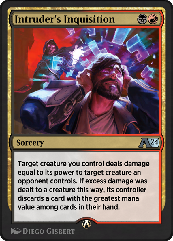 Intruder's Inquisition (23) [Alchemy: Outlaws of Thunder Junction] - Deck Out Gaming