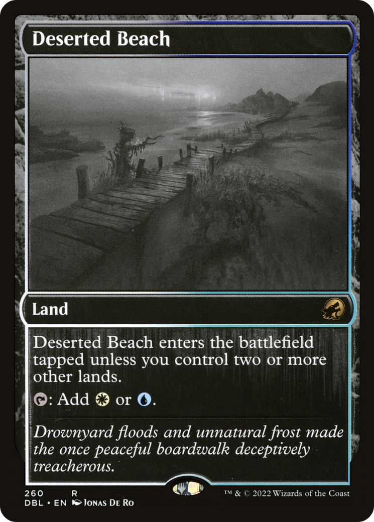 Deserted Beach (260) [Innistrad: Double Feature] - Deck Out Gaming