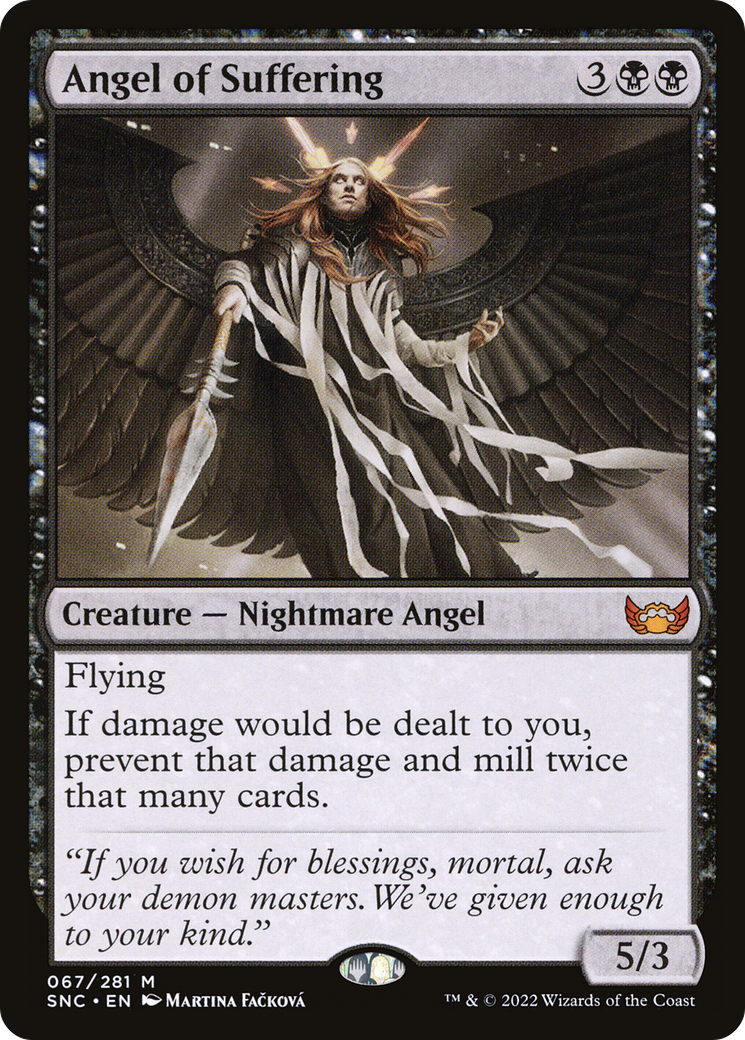 Angel of Suffering (67) [Streets of New Capenna] foil - Deck Out Gaming
