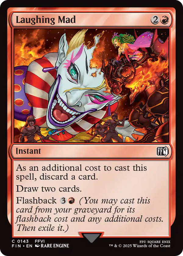 Laughing Mad (143) [FINAL FANTASY] foil - Deck Out Gaming