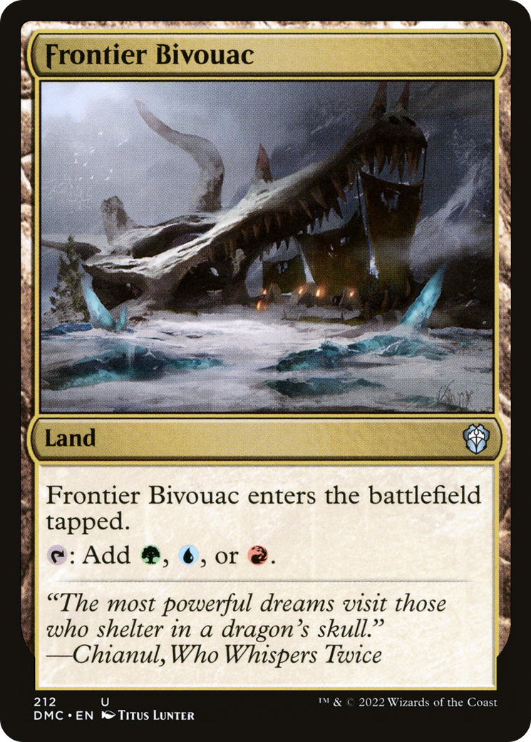 Frontier Bivouac (212) [Dominaria United Commander] - Deck Out Gaming