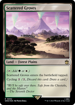 Scattered Groves (Surge Foil) (892) [Doctor Who] foil - Deck Out Gaming