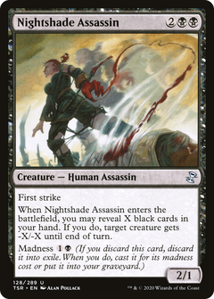 Nightshade Assassin (128) [Time Spiral Remastered] - Deck Out Gaming