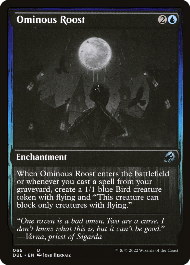 Ominous Roost (65) [Innistrad: Double Feature] - Deck Out Gaming