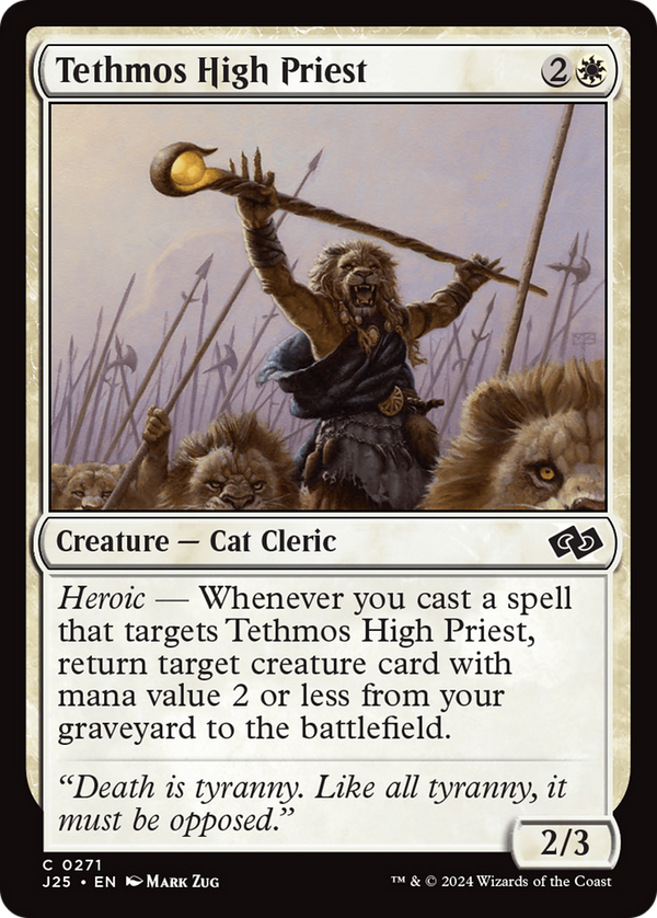 Tethmos High Priest (271) [Foundations Jumpstart] - Deck Out Gaming
